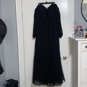 Bedazzled Black Dress